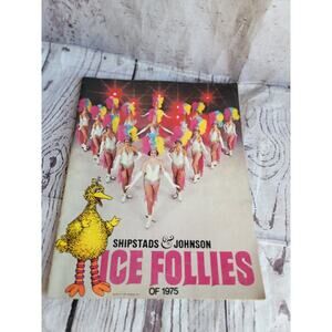 Shipstads & Johnson Ice Follies of 1975 Program Book Souvenir